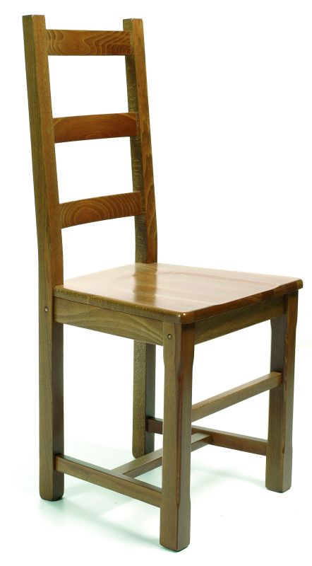Chaise en hêtre. Réf Rustica.
