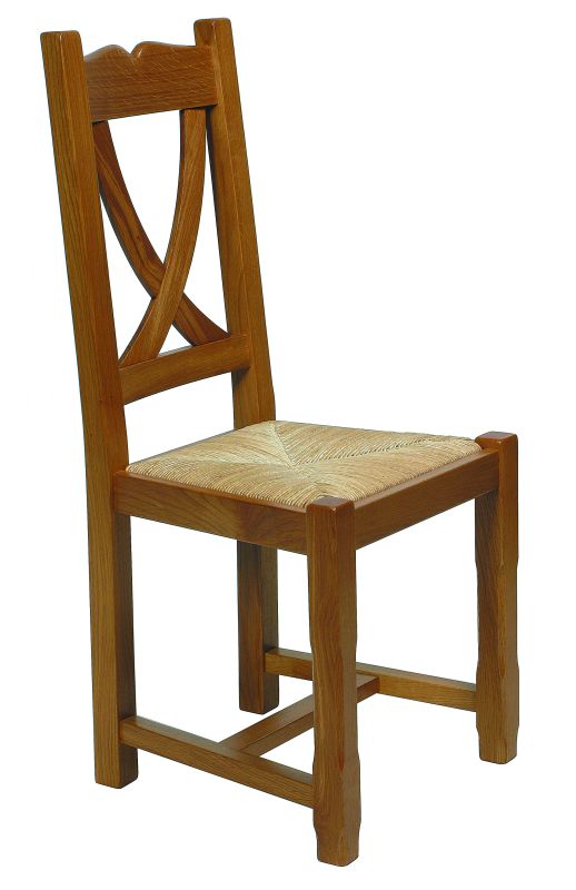 Chaise en chêne. Réf Honfleur.
