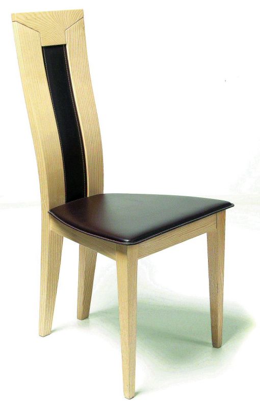 Chaise en frêne. Réf Diamant.