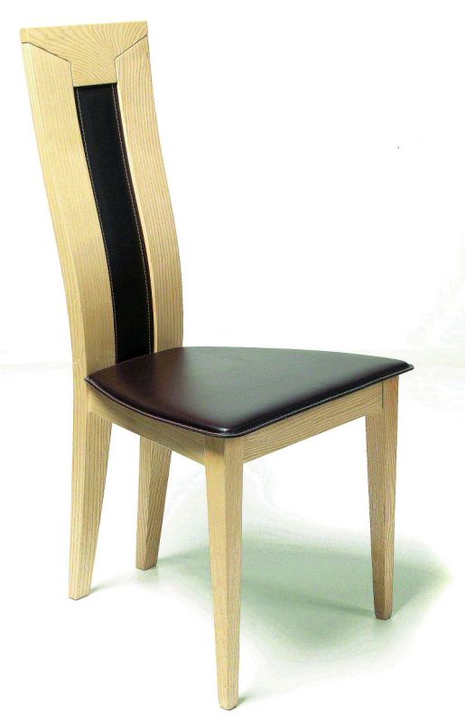Chaise en chêne. Réf Topaze.
