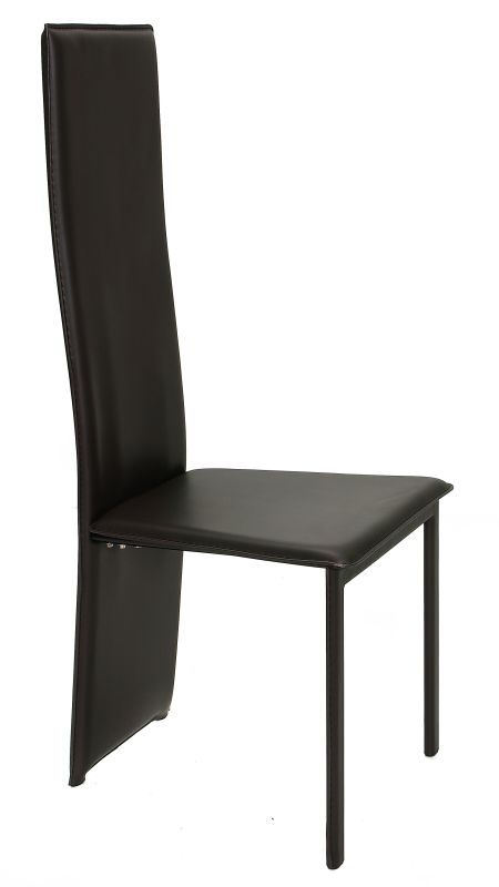 Chaise structure acier recouvrement PVC. Réf Mercure.