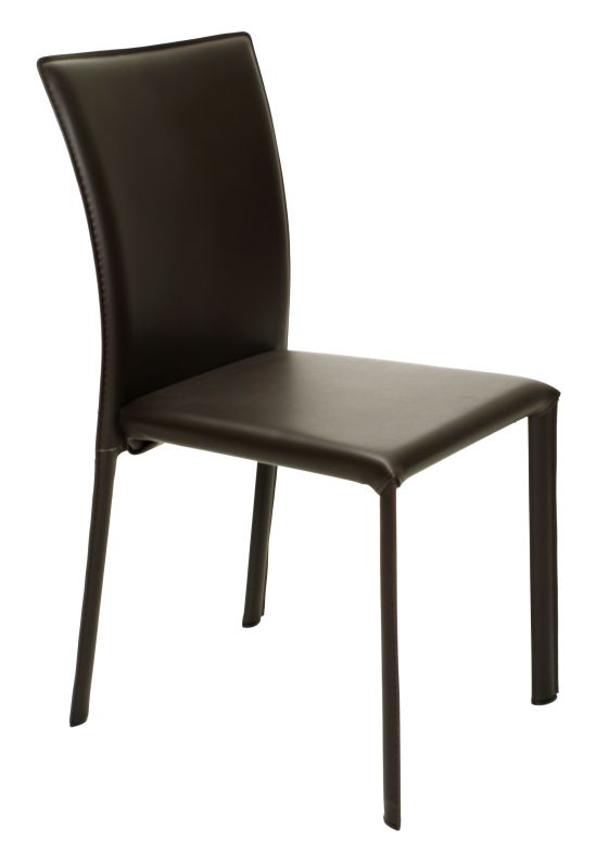 Chaise structure acier recouvrement PVC. Réf Tendance.