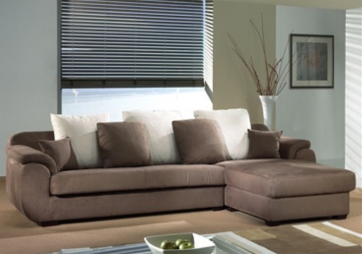 Canapé moderne microfibre. Réf Dina