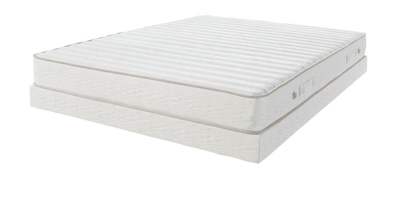 Matelas Ebac - Ergorev - La combinaison de mousse HRflex (haute résilience) et de mousse Viscotherm confÚre à ce matelas des propriétés incomparables : sous l’action de la chaleur corporelle et du poids du corps, le matelas s’assouplit et se moule intégralement à votre corps.