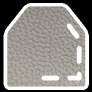 Micro grain gris perle